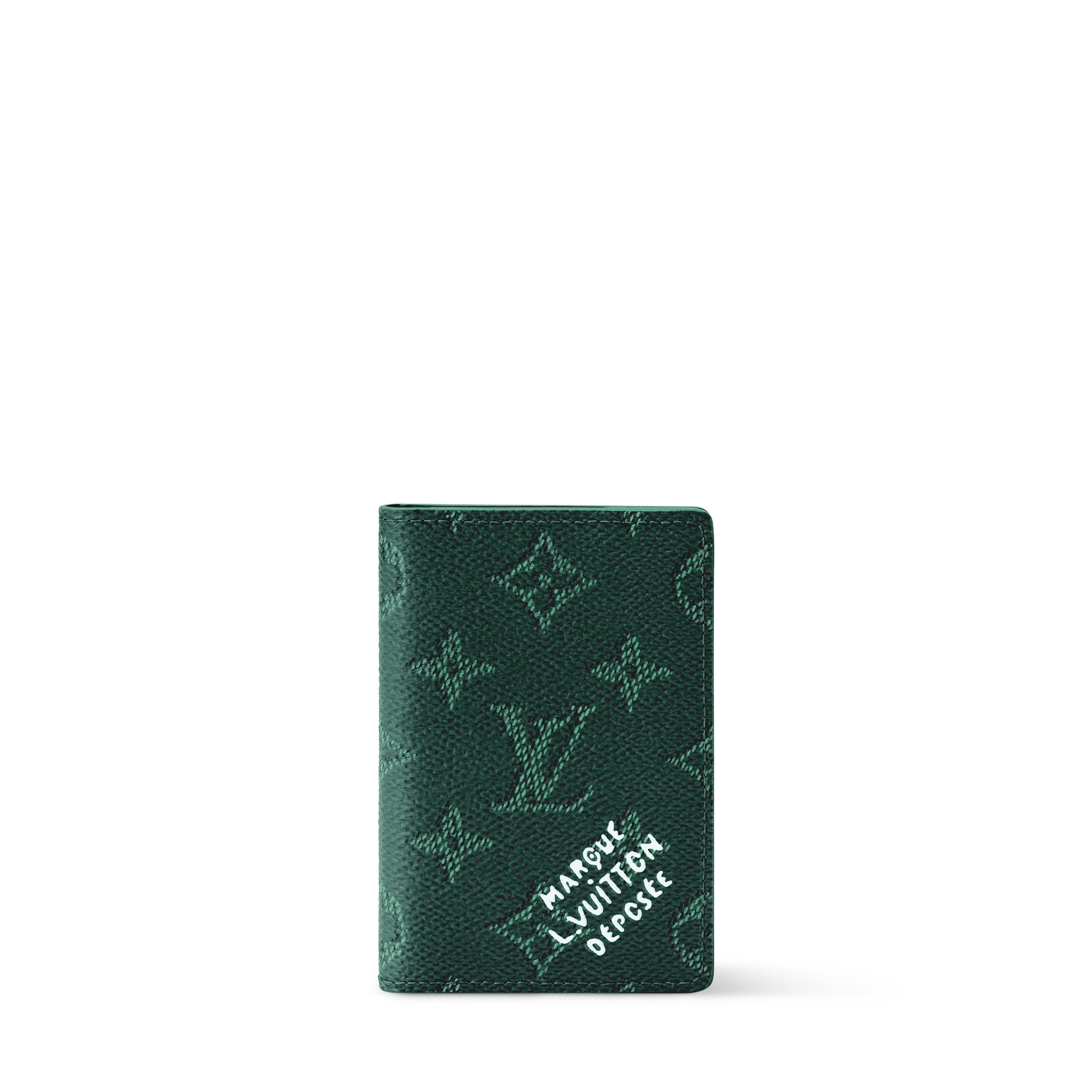 Pocket Organizer Taiga Leather - Men Small Leather Goods | LOUIS